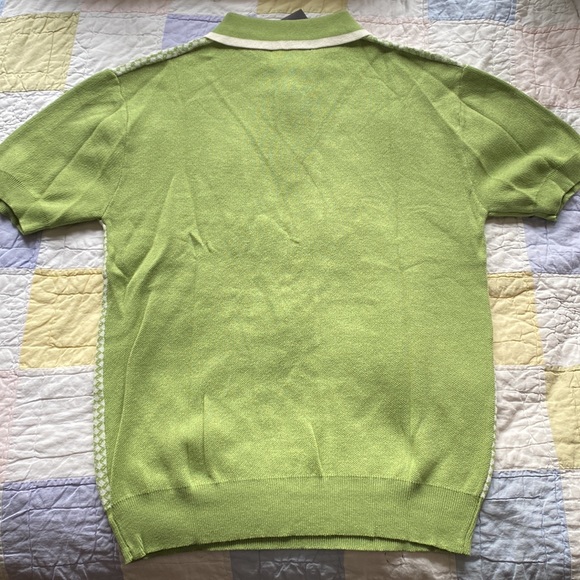 Men’s Knit Collared Tee - Picture 4 of 5